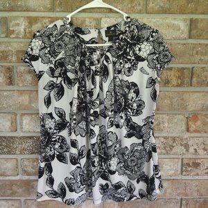 Worthington Floral Blouse size M